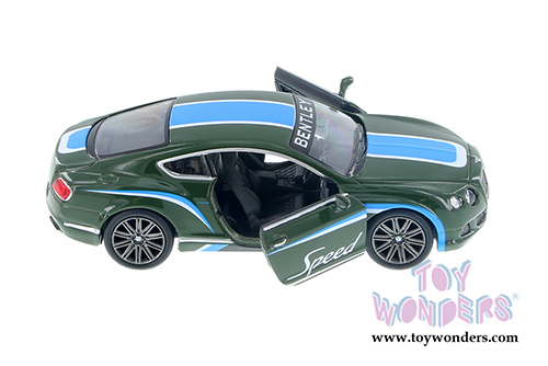 Kinsmart - Bentley Continental GT Speed with Decals Hard Top (2012, 1/38 scale diecast model car, Asstd.) 5369DF