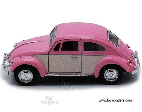 Kinsmart - Volkswagen Classical Beetle Hard Top (1967, 1/32 scale diecast model car, Asstd.) 5375DY