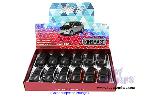 Kinsmart - BMW i3 Hard Top (1/32 scale diecast model car, Asstd.) 5380D