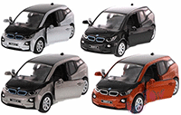 Show product details for Kinsmart - BMW i3 Hard Top (1/32 scale diecast model car, Asstd.) 5380D
