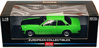 Sun Star European - Opel Ascona B SR Hard Top (1/18 scale diecast model car, Green) 5386