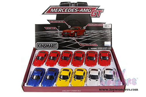Kinsmart - Mercedes-Benz AMG  GT Hard Top (1/36 scale diecast model car, Asstd.) 5388/6D