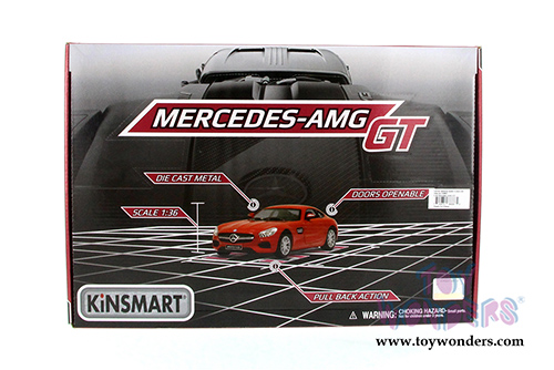 Kinsmart - Mercedes-Benz AMG  GT Hard Top (1/36 scale diecast model car, Asstd.) 5388D