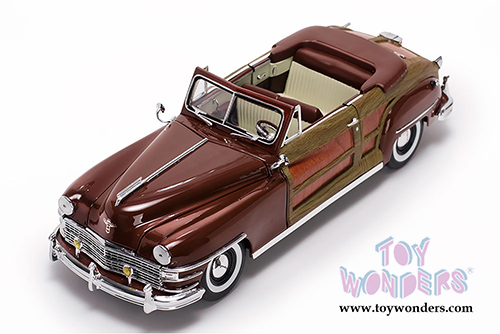 Sun Star USA - Chrysler Town & Country Convertible (1948, 1/18 scale diecast model car, Costa Rica Brown) 6143