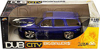 Jada Toys Dub City - Cadillac Escalade SUV (2002, 1/18 scale diecast model car, Purple) 63102