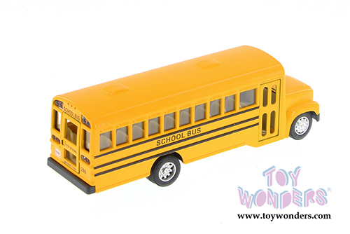 Kinsmart - School Bus (6.5", Yellow) 6501D