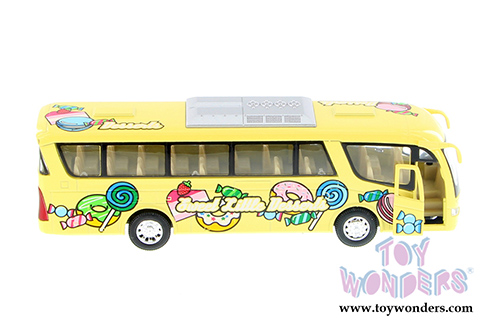 Kinsmart - Desserts Bus (7" long diecast model car, Asstd.) 7103D