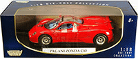 Motormax - Pagani Zonda C12 (1/18 scale diecast model car, Red) 73147R/4