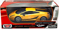 Show product details for Motormax - Lamborghini Gallardo Superleggera Hard Top (1/18 scale diecast model car, Yellow) 73181YL/4