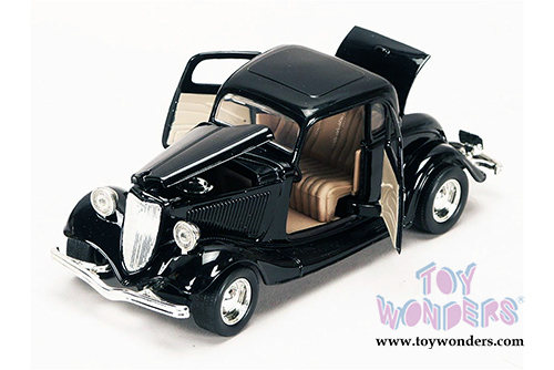 Showcasts Collectibles - Ford Coupe Hard Top (1934, 1/24 scale diecast model car, Black) 73217AC/BK