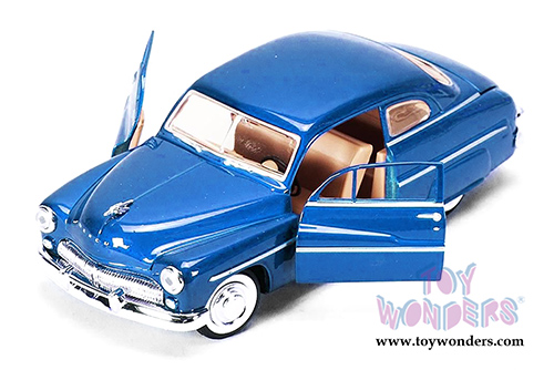 Showcasts Collectibles - Mercury Coupe (1949, 1/24 scale diecast model car, Blue) 73225AC/BU