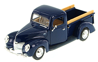 Showcasts Collectibles - Ford Pick Up (1940, 1/24 scale diecast model car, Asstd.) 73234/16D