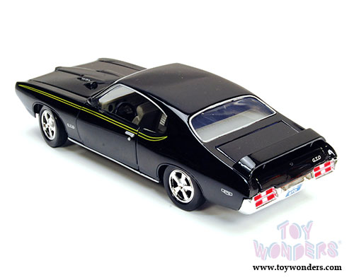 Motormax - Pontiac GTO Judge Hard Top (1969, 1/24 scale diecast model car, Black) 73242AC/BK
