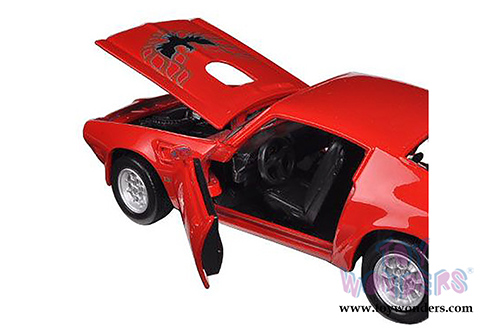 Showcasts Collectibles - Pontiac Firebird Hard Top (1973, 1/24 scale diecast model car, Red) 73243AC/R