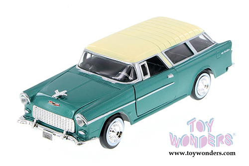 Showcasts Collectibles - Chevy Bel Air Nomad (1955, 1/24 scale diecast model car, Asstd.) 73248/16D