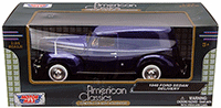 Motormax - Ford Sedan Delivery Hard Top (1940, 1/24 scale diecast model car, Purple) 73250AC/PR