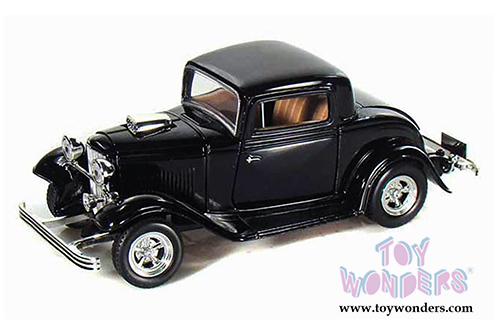 Showcasts Collectibles - Ford Coupe Hard Top (1932, 1/24 scale diecast model car, Black) 73251