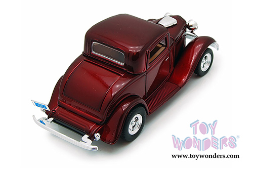 Showcasts Collectibles - Ford Coupe Hard Top (1932, 1/24 scale diecast model car, Red) 73251AC/R