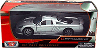 Motormax - Saleen S7 Hard Top (1/24 scale diecast model car, Silver) 73279