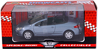 Show product details for Showcasts Collectibles - Peugeot 307CC Convertible (1/24 scale diecast model car, Blue) 73286BU