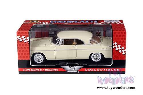Showcasts Collectibles - Chrysler C300 Hard Top (1955, 1/24 scale diecast model car, Yellow) 73302AC/YL
