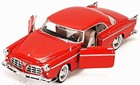 Show product details for Showcasts Collectibles - Chrysler C300 Hard Top (1955, 1/24 scale diecast model car, Asstd.) 73302/16D