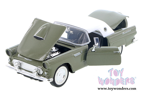 Motormax - Ford Thunderbird (1956, 1/24 scale diecast model car, Asstd.) 73312/16D