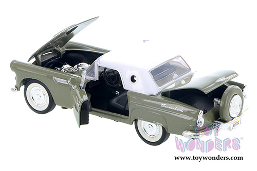 Motormax - Ford Thunderbird (1956, 1/24 scale diecast model car, Asstd.) 73312/16D