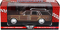 Show product details for Showcasts Collectibles - Chrysler LeBaron Town & Country Wagon (1979, 1/24 scale diecast model car, Brown) 73331