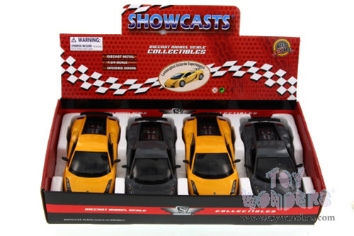 Showcasts Collectibles - Lamborghini Gallardo Superleggera Hard Top (1/24 scale diecast model car, Asstd.) 73346/16D
