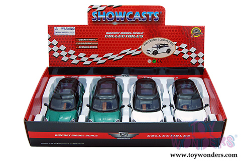 Showcasts Collectibles - Mini Cooper S Countryman Hard Top w/ Sunroof (1/24 scale diecast model car, Asstd.) 73353/16D