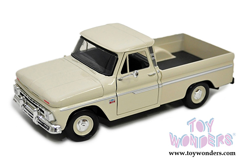 Showcasts Collectibles - Chevy C10 Fleetside Pickup (1966, 1/24 scale diecast model car, Cashmere) 73355