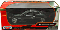 Show product details for Motormax - Maserati Gran Turismo Hard Top (1/24 scale diecast model car, Black) 73361