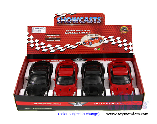 Showcasts Collectibles - Nissan GTR Hard Top (2008, 1/24 scale diecast model car, Asstd.) 73384/16D