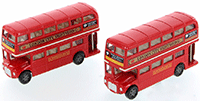 Show product details for Motormax - London Double Decker Bus Hard Top (4.75" diecast model car, Red) 76002