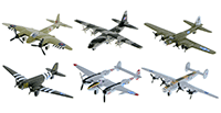 Showcasts Collectibles - Aircraft Assortment D (Assorted scale diecast models, Asstd.) 77000DT/D