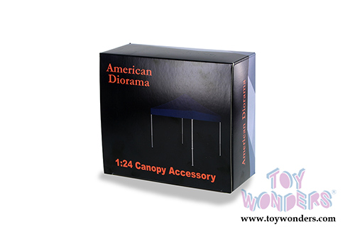 American Diorama Accesories - Canopy Set  (1/24 scale, Chrome) 77587