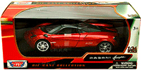 Motormax - Pagani Huayra Hard Top (1/24 scale diecast model car, Red) 79312