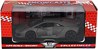 Show product details for Showcasts Collectibles - Lamborghini Sesto Elemento Hard Top (1/24 scale diecast model car, Black) 79314BK