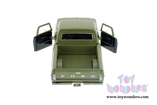 Showcasts Collectibles - Ford F-100 Pick Up Truck (1969, 1/24 scale diecast model car, Asstd.) 79315/16D