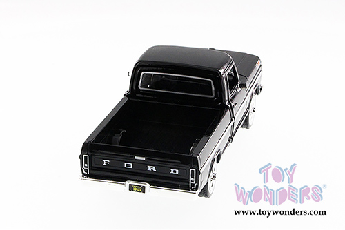 Showcasts Collectibles - Ford F-100 Pickup (1969, 1/24 scale diecast model car, Black) 79315AC/BK