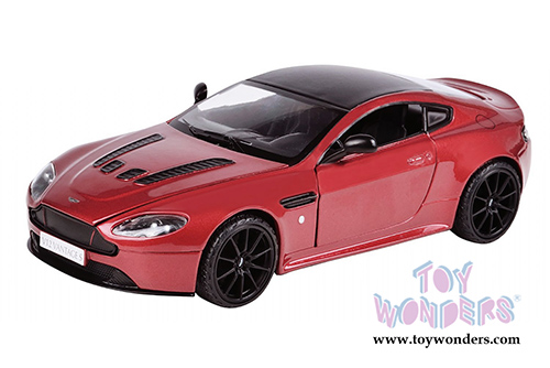 Showcasts Collectibles - Aston Martin V12 Vantage S Coupe Hard Top (1/24 scale diecast model car, Red) 79322R/6