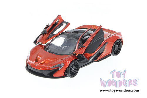 Showcasts Collectibles - McLaren P1™ Hard Top (1/24 scale diecast model car, Orange) 79325OR