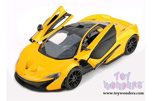 Showcasts Collectibles - McLaren P1™ Hard Top (1/24 scale diecast model car, Yellow) 79325YL