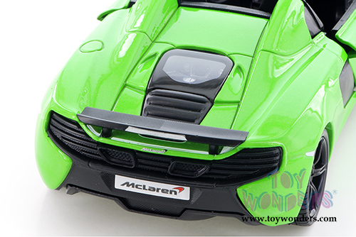 Showcasts Collectibles - McLaren 650S Spider Convertible (1/24 scale diecast model car, Asstd.) 79326/16D