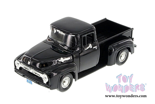 Showcasts Collectibles - Ford F-100 Pick Up Truck (1955, 1/24 scale diecast model car, Black) 79341AC/BK