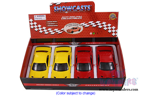 Showcasts Collectibles - Dodge Challenger SRT Hellcat Widebody Hard Top (2018, 1/24 scale diecast model car, Asstd.) 79350/16D
