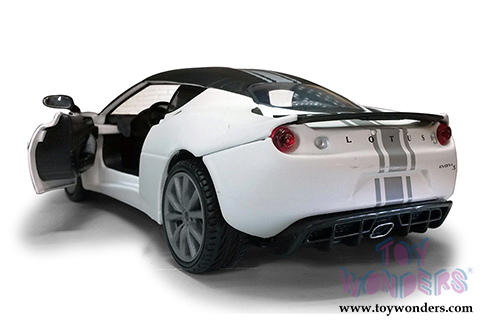 Showcasts Collectibles - Lotus Evora S Hard Top (1/24 scale diecast model car, Matte White) 79505