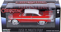 Show product details for Greenlight - Hollywood Christine Plymouth Fury Hard Top (1958, 1/24 scale diecast model car, Red) 84071