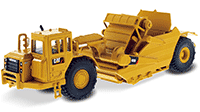 Show product details for Diecast Masters - Caterpillar 623G Elevating Scraper - Core Classics Series (1/50 scale diecast model car, Yellow) 85097